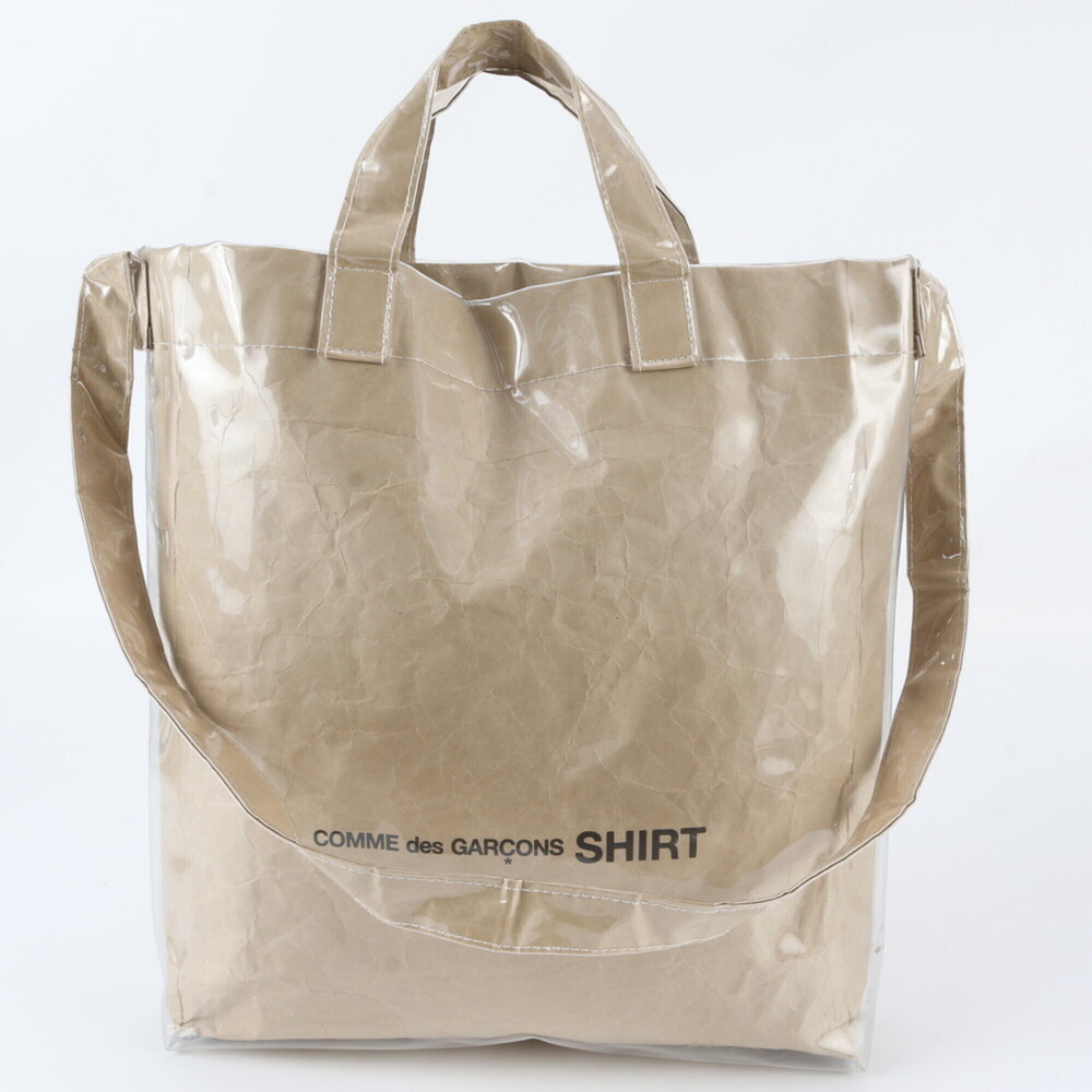 Comme des Garçons Paper Shopper 2-Way Shoulder Bag/Tote Bag for Men and Women